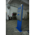 Carpark Parking Entrance Aluminum Metal Safety Directional Poster Stand Pylon Sign Totem